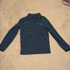 EUC Under Armour Kids Blue Long Sleeve Shirt